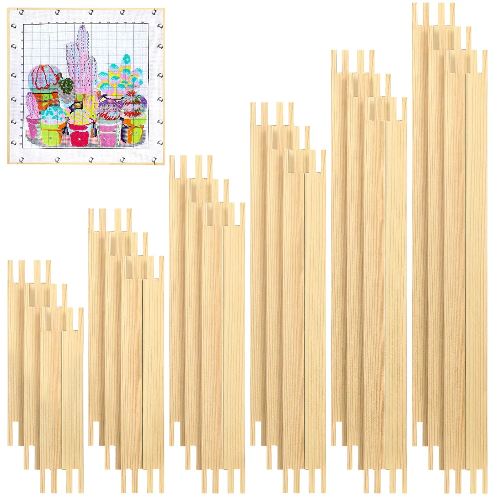 Needlework Stretcher Bars, 6 sets