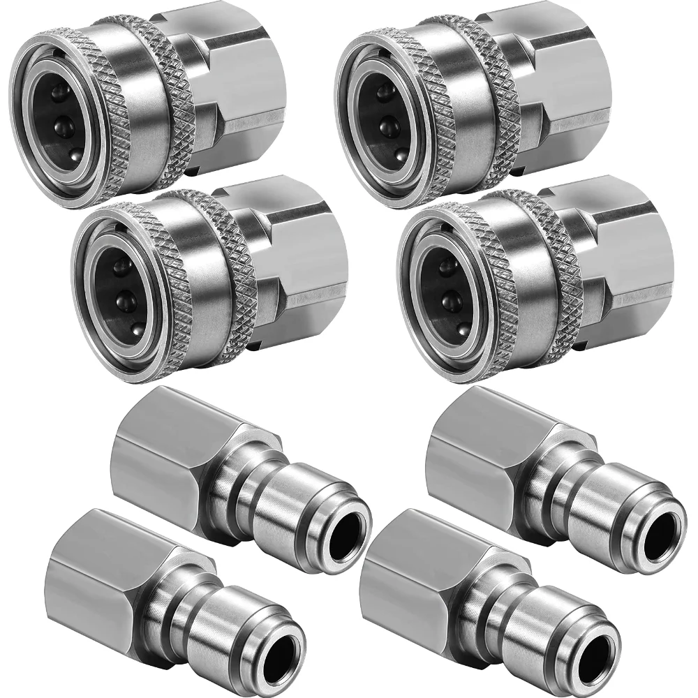 NPT Quick Connectors, 4 sets