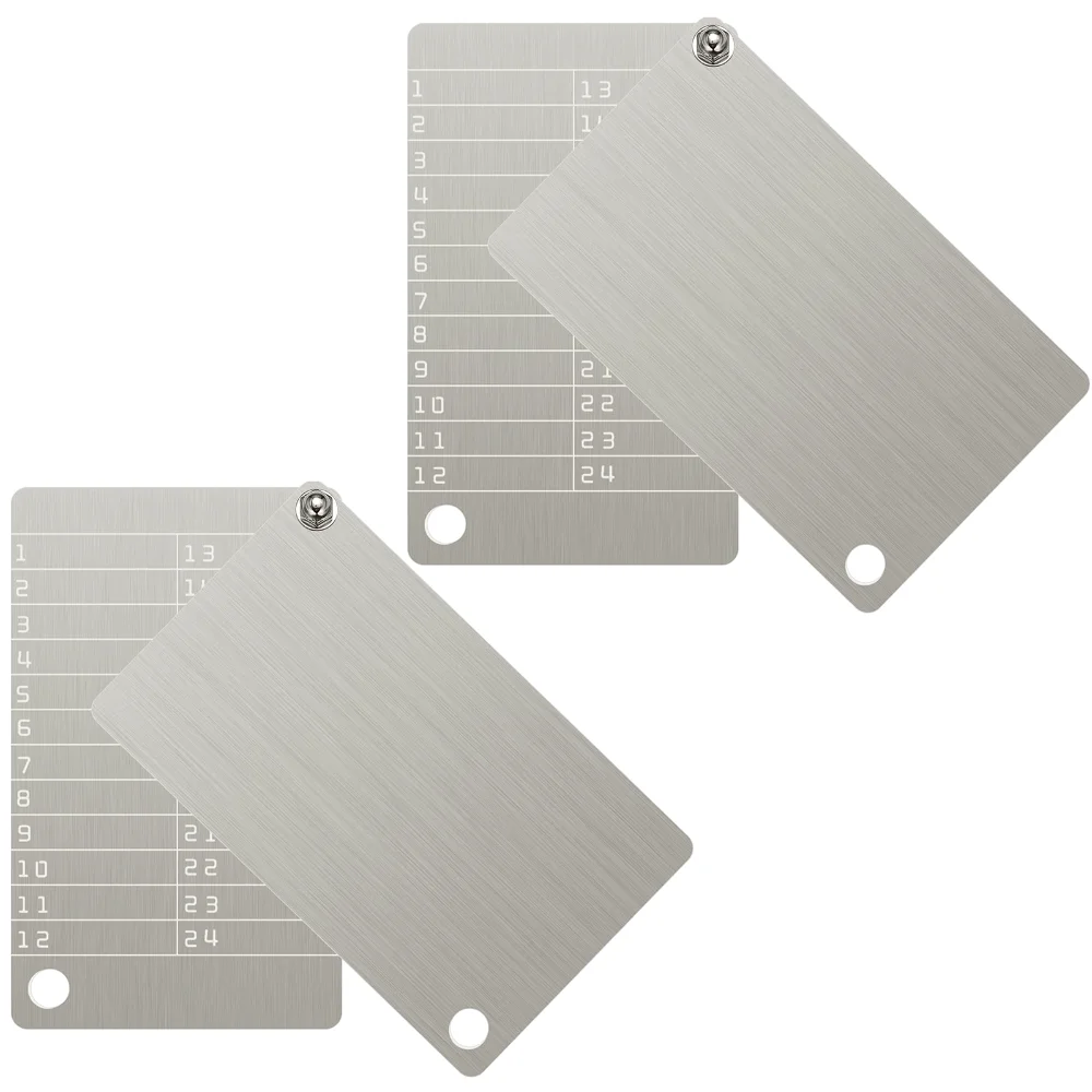 Steel Seed Backup Plates, 4-pack