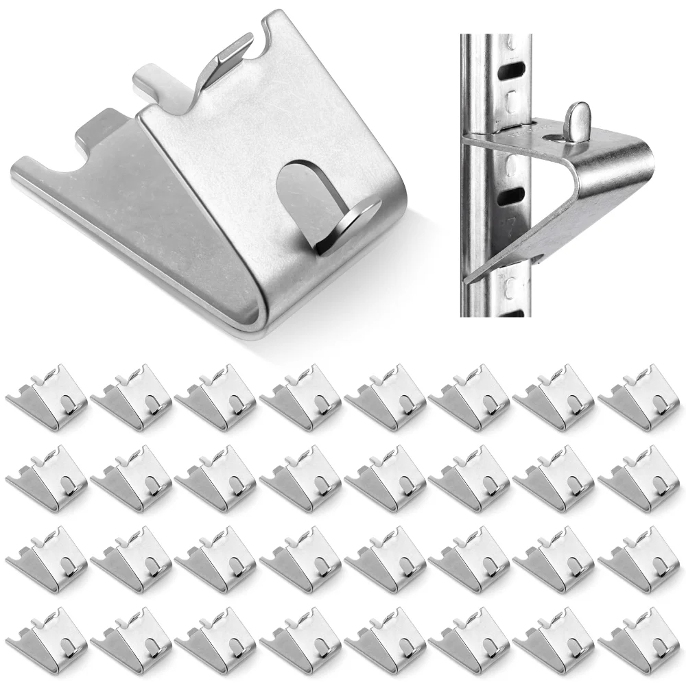 Fridge Shelf Clips, 32 pcs